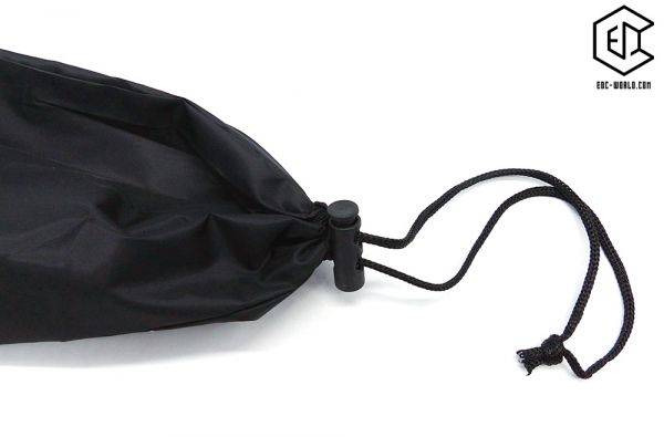 Aufbewahrungsbeutel 280x140 mm, schwarz