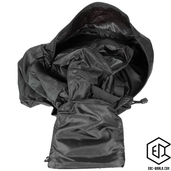 FoX Outdoor®: Bekleidungstasche faltbar, schwarz