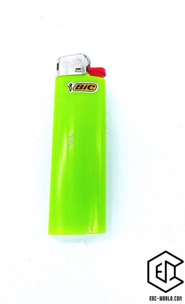 BIC® Feuerzeug Maxi apfelgrün silber 1172