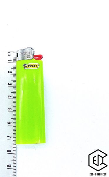 BIC® Feuerzeug Maxi apfelgrün silber 1172