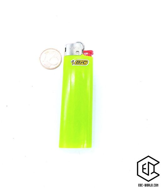 BIC® Feuerzeug Maxi apfelgrün silber 1172