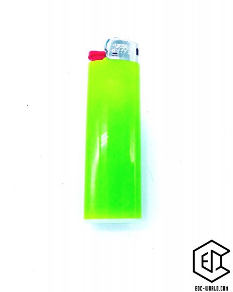 BIC® Feuerzeug Maxi apfelgrün silber 1172