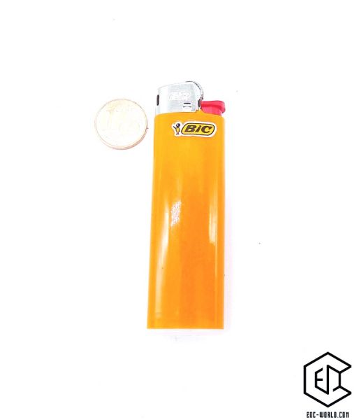 BIC® Feuerzeug Maxi orange silber 1172