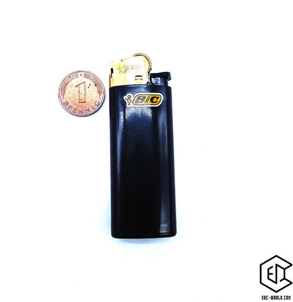 BIC® Feuerzeug Mini schwarz gold J25