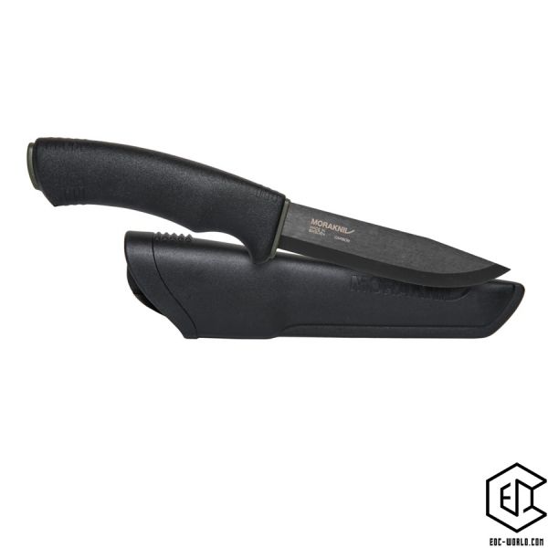 Morakniv®: Bushcraft Black - Carbon Steel