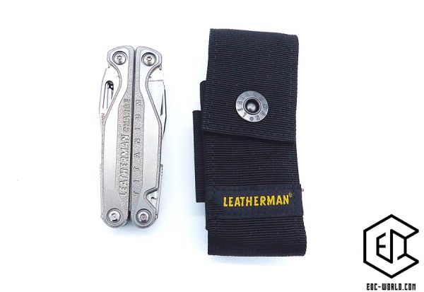 LEATHERMAN® : Charge Plus® TTI 1 H Edelstahl/Titan 19 Tools,  inklusive Holster