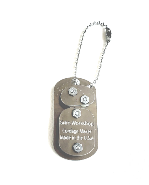 GRIM WORKSHOP®: Dog Tag zur Herstellung von Tauwerk