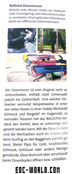 BALLISTOL® Dosentresor, 400 ml