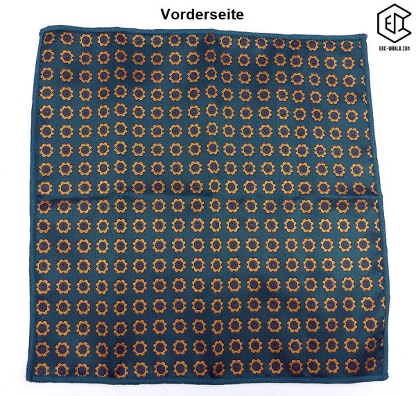 Tuch/Einstecktuch Blumenmuster 240x245 mm