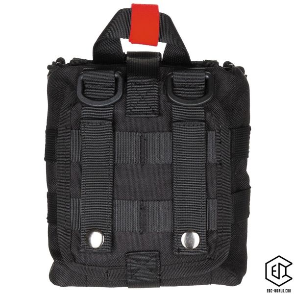 Erste Hilfe Tasche mit Inhalt: MFH®: Tasche, Erste-Hilfe, klein, "MOLLE IFAK", schwarz