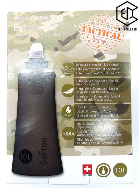 Wasserfilter, Katadyn®, "Tactical BeFree", 1 l