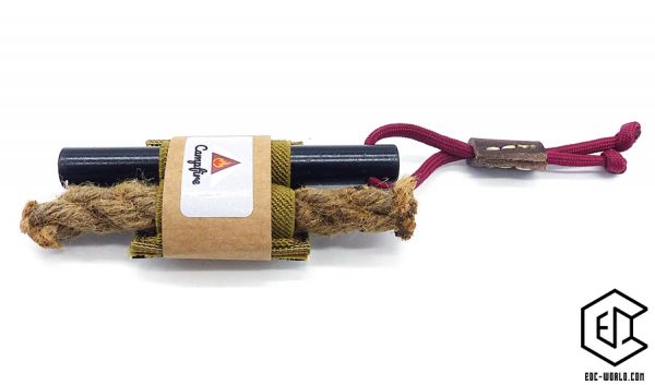 Campfire Handmade®: Feuerstahl Set im Munitionspatch