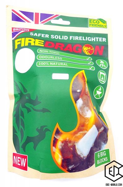 BCB®: FIREDRAGON Brennstoff, 162 g (6 Block à 27 g)