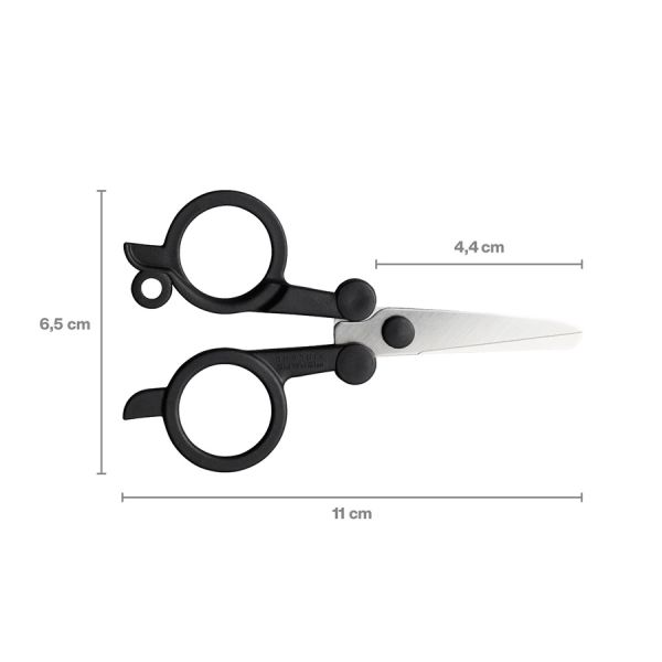 Fiskars®: Klappbare Schere, 110 mm