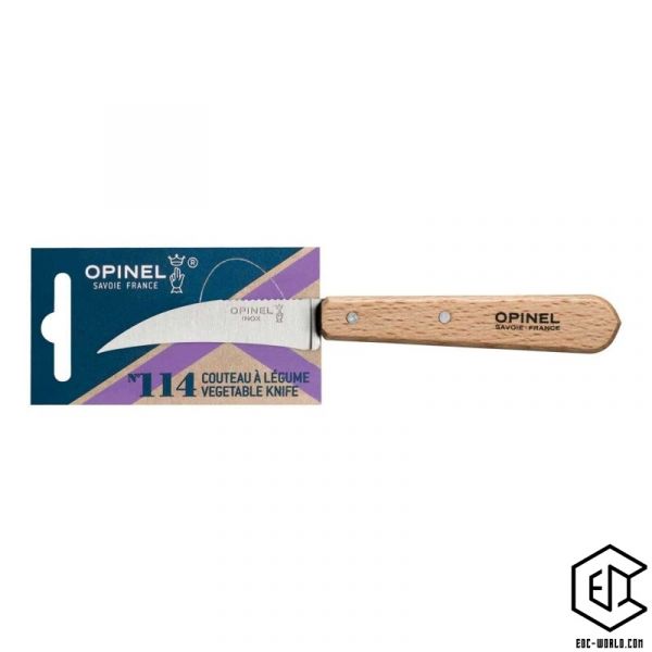 Opinel® : Gemüsemesser No 114, natur, Blister