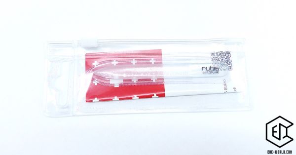 Rubis®: Glasnagelfeile, weiss, Blister
