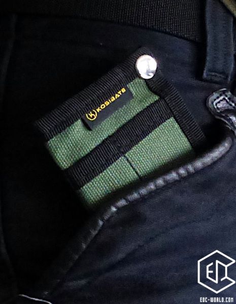 Hosentaschen Organizer KOSIBATE®, grün