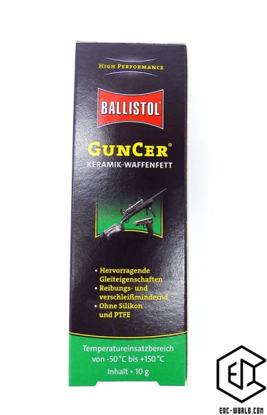GunCer® BALLISTOL® Keramik-Waffenfett Tube 10 g