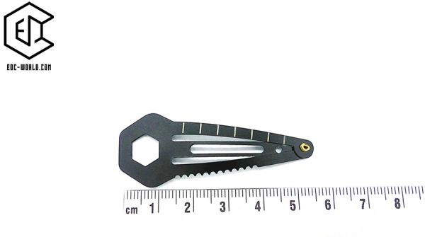 Haarspange, Multitool schwarz