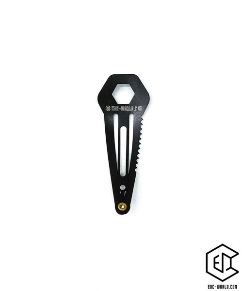 Haarspange, Multitool schwarz
