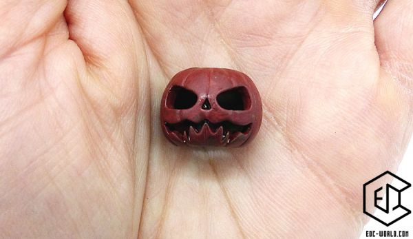 Endperle Paracord Halloween-Kürbis