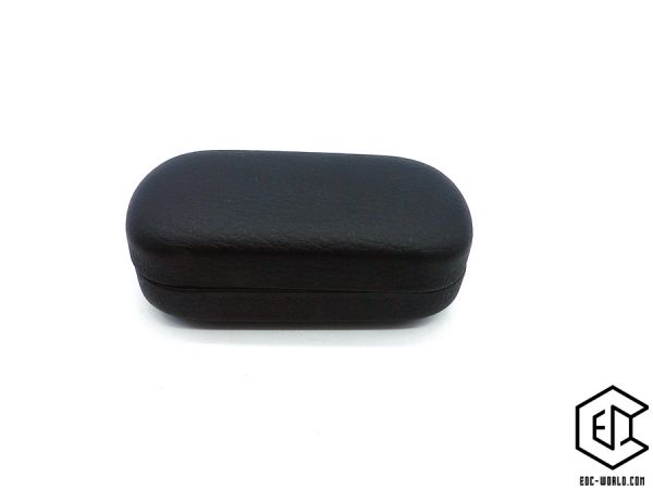 Etui Hartschale oval, schwarz