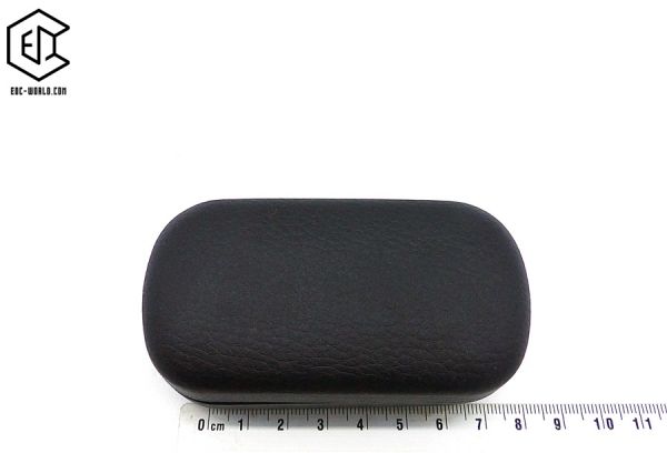 Etui Hartschale oval, schwarz