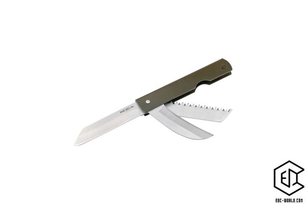BÖKER® : Taschenmesser History Knife & Tool Japanese Army Pen Knife Saw & Hawkbill