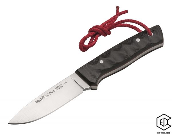 MUELA®: Feststehendes Messer Kodiak Black Micarta