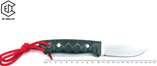 MUELA®: Feststehendes Messer Kodiak Black Micarta