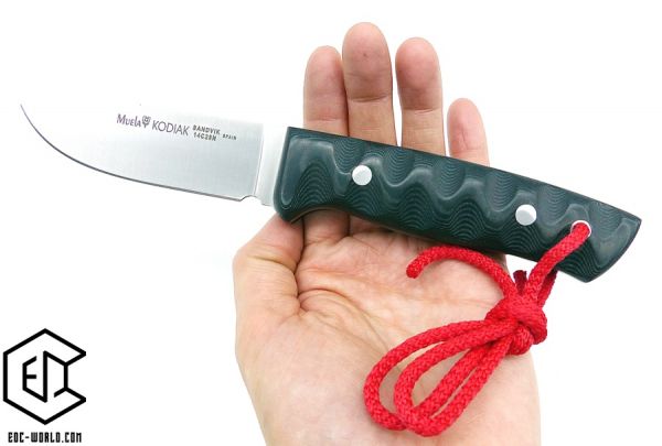 MUELA®: Feststehendes Messer Kodiak Black Micarta