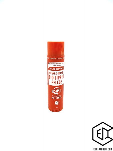 Dr. Bronner's® Lippen Pflege Orange-Ingwer 4 g