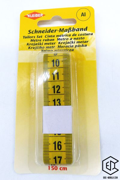 KLEIBER®: Schneider-Maßband, 150 cm, gelb