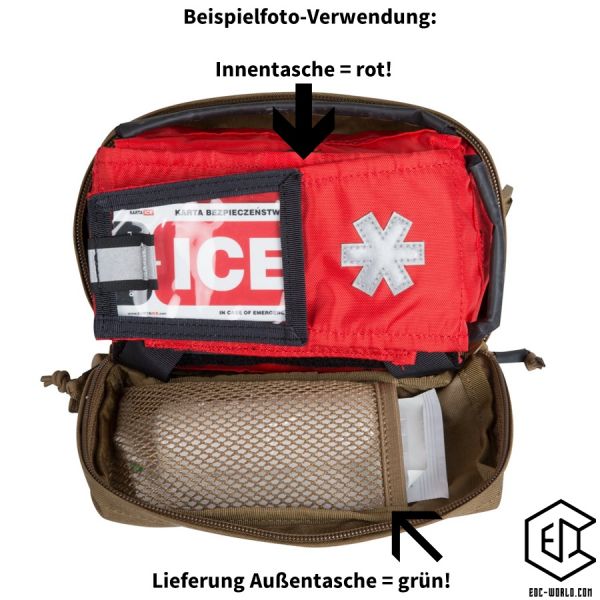 Helikon-Tex®: MODULAR INDIVIDUAL MED KIT Pouch® - Cordura®, olivgrün
