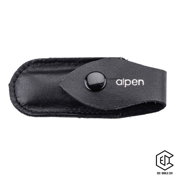 Alpen®: Nagelknipser, rostfrei, satiniert, Lederetui, 58 mm