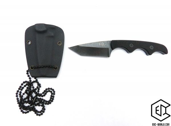 FOX Outdoor® : Messer Neck II Messer, G10-Griff, Scheide
