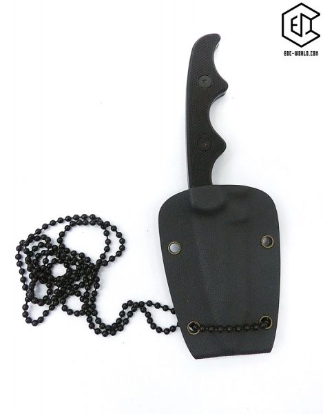 FOX Outdoor® : Messer Neck II Messer, G10-Griff, Scheide