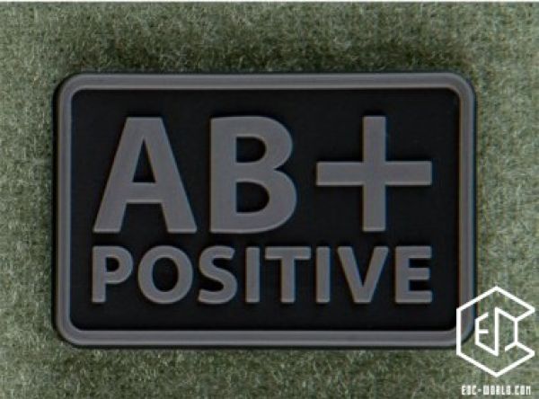 Helikon-Tex®: Blugruppe Patch AB+ (2-teilig)-PVC