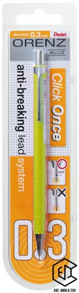 Pentel® ORENZ, Druckbleistift, 0,3 mm, gelb