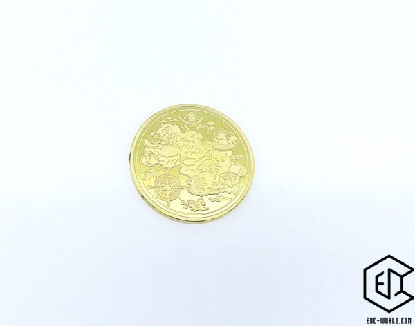 Gold-Piraten-Münze