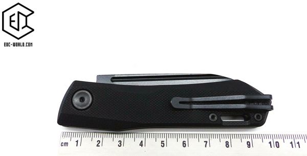 Real Steel® : Taschenmesser Solis Lite G10 All Black