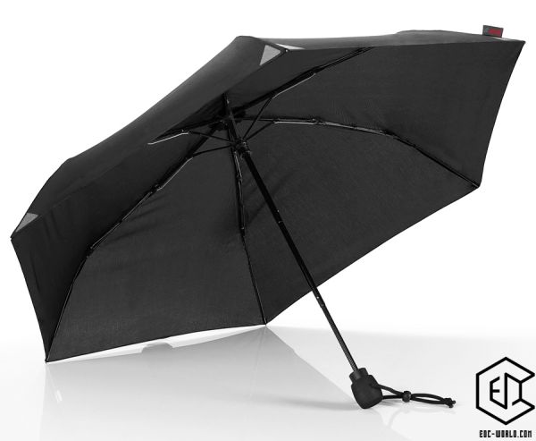 EuroSchirm®: EDC-Schirm 'light trek Ultra', schwarz