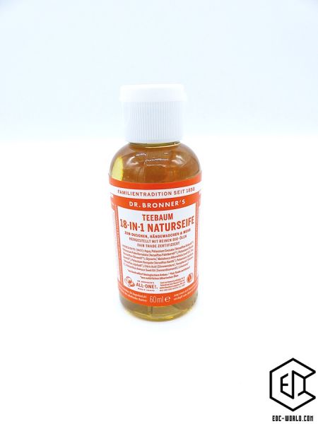 Dr. Bronner's® 18-IN-1 Naturseife Teebaum Outdoor Seife 60 ml