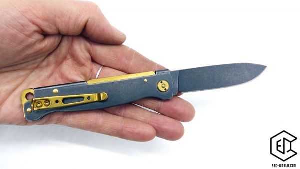 BÖKER PLUS® : Taschenmesser Atlas Black Stonewash Brass