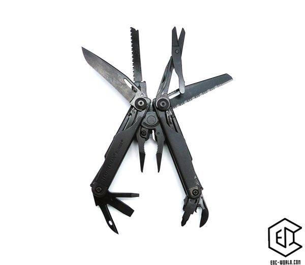 LEATHERMAN® : Surge® 1 H Black, 21 Tools,  inklusive Holster