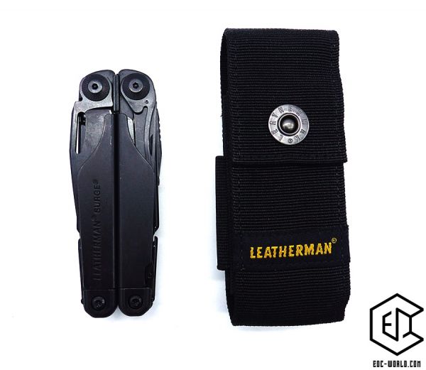 LEATHERMAN® : Surge® 1 H Black, 21 Tools,  inklusive Holster