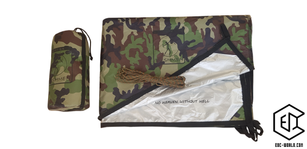 BUSHMEN®: THERMO-Tarp, 3x3, camo