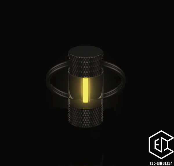 BÖKER PLUS® Schlüsselanhänger Mini Glow Gelb