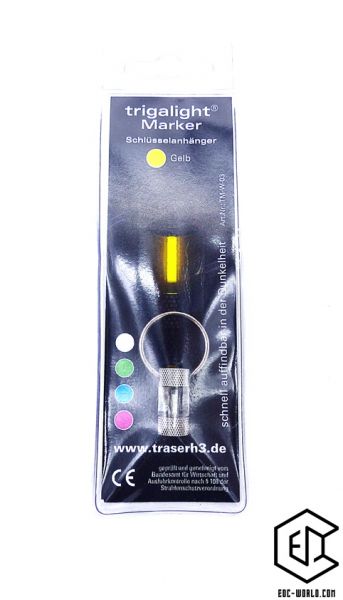 BÖKER® Traser Trigalight Schlüsselanhänger Gelb