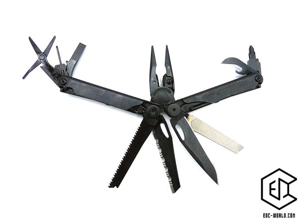 LEATHERMAN® : Wave Plus® 1 H Black, 18 Tools,  inklusive Holster